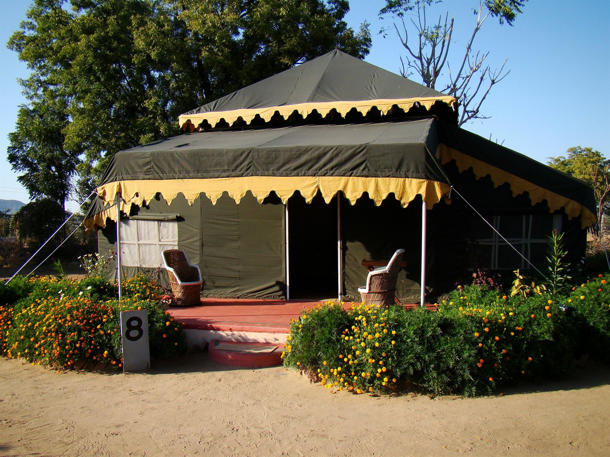 Orchard Tents & Tranquility Pushkar Exteriör bild
